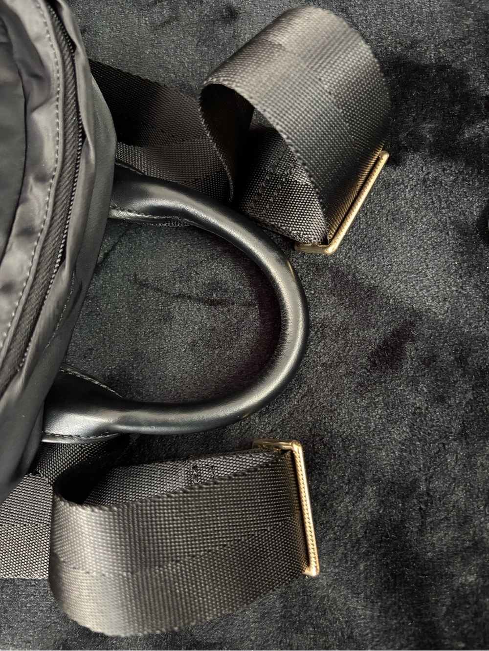 Tory Burch Backpack Black Nylon - Picture 13 of 16